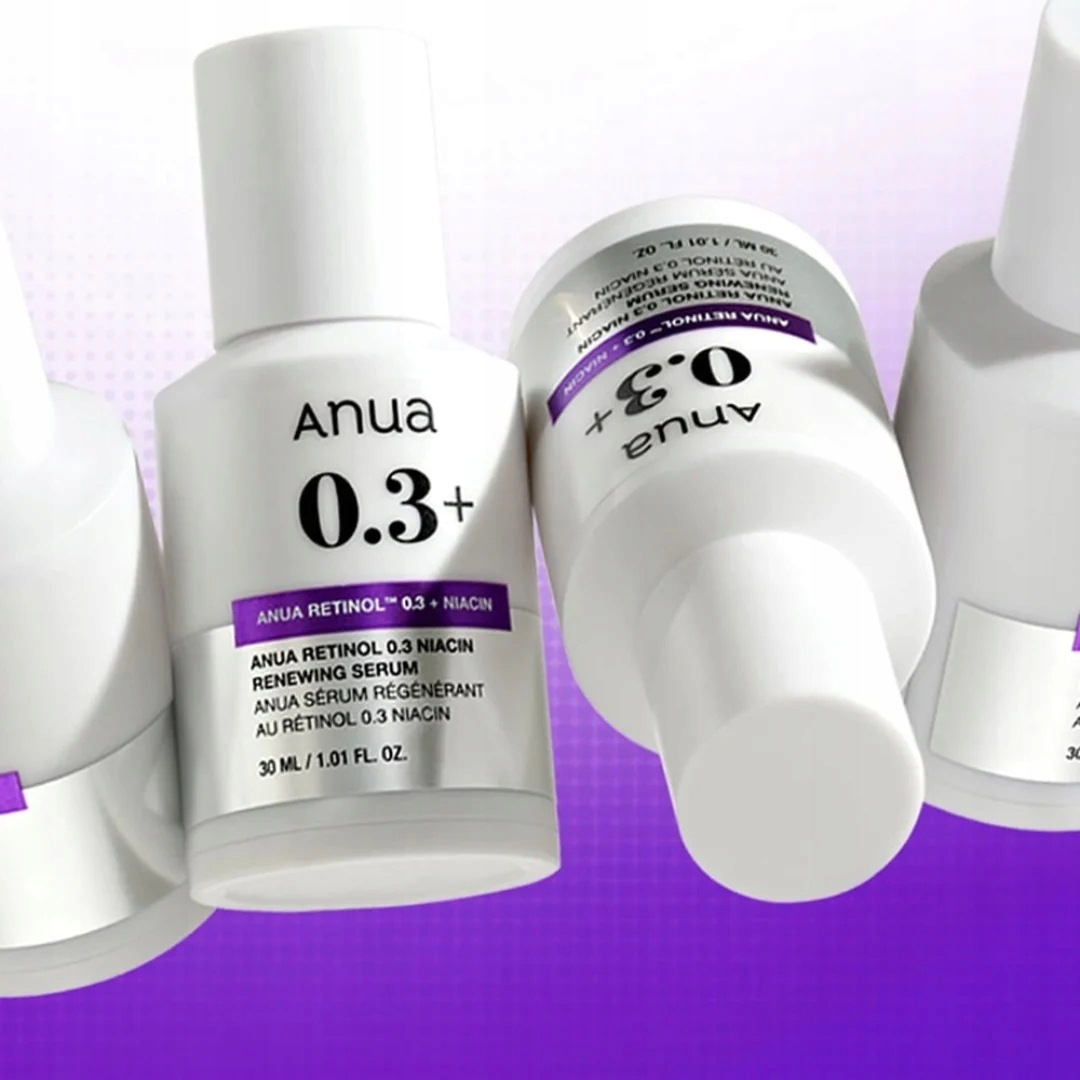 Anua Nano Retinol 0.3% Niacin Obnovující sérum 30 ml Obnovená verze