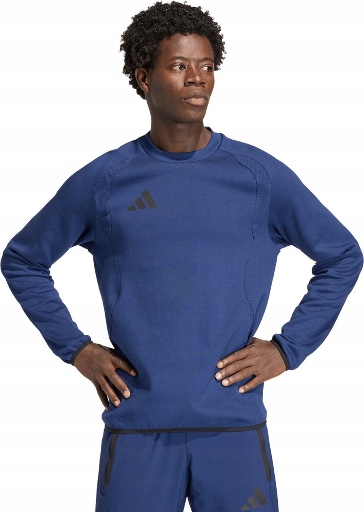 Pánská Mikina Adidas Tiro 26 Travel Crew Tmavě Modrá KD1145 vel. S