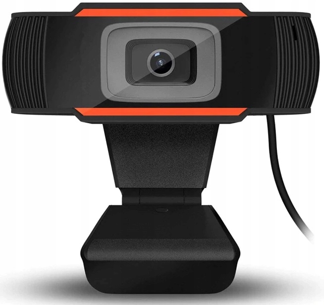 PC WEBKAMERA KAMERA ÓRÁKHOZ + USB MIKROFON 1280x720p ÁLLÍTHATÓ