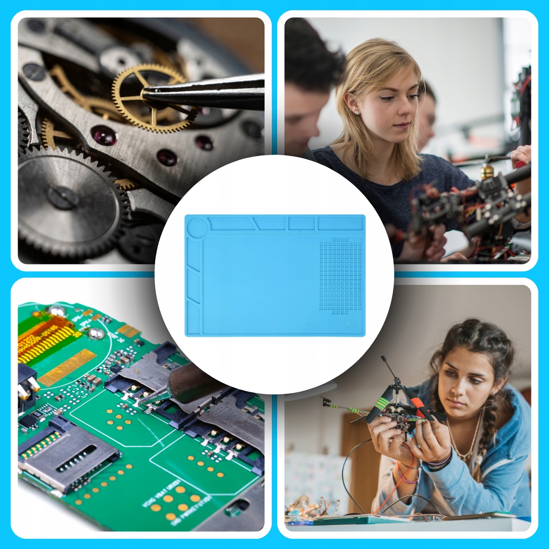 DUŻA MATA SERWISOWA SILIKONOWA DO LUTOWANIA MAGNES EAN (GTIN) 5904257878656