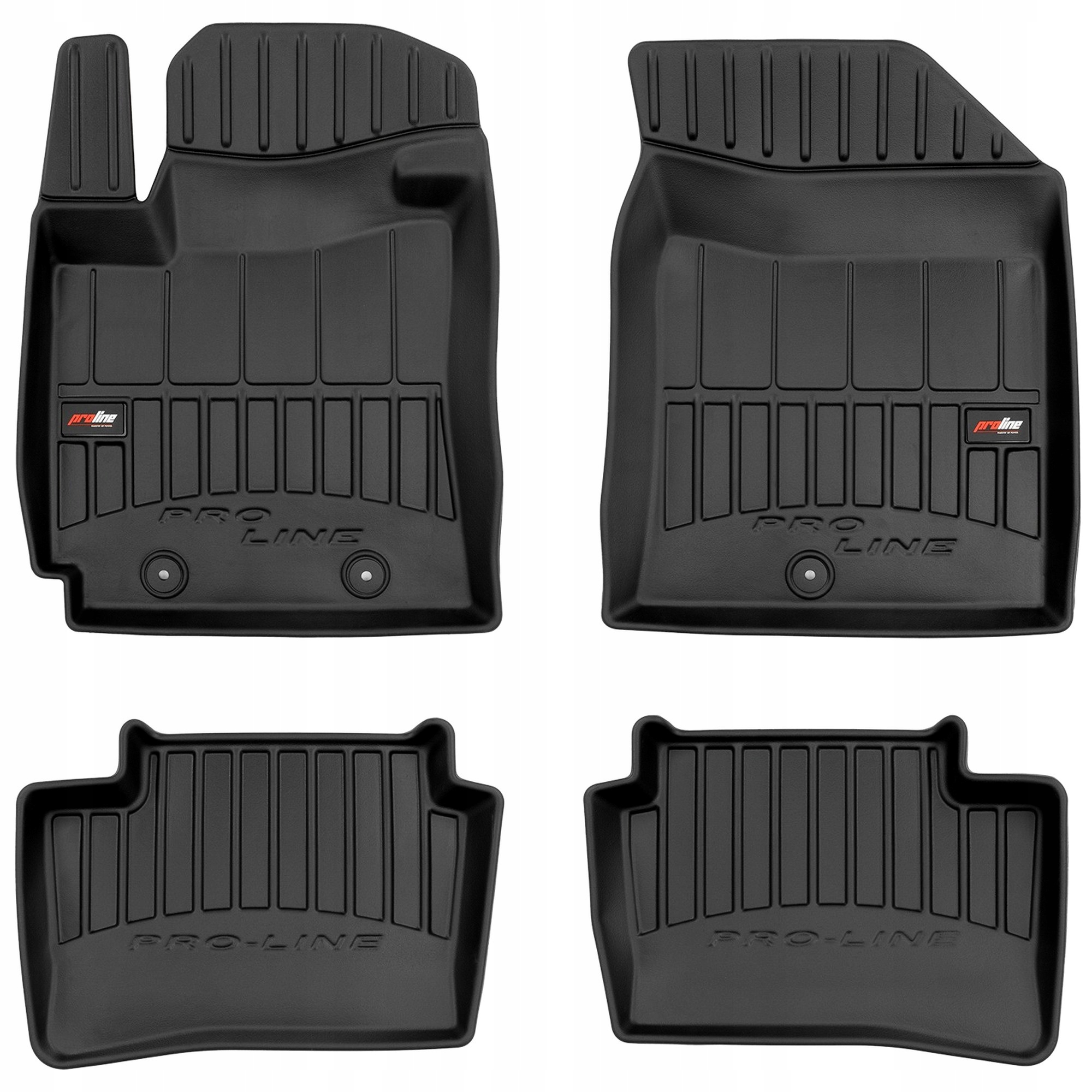 Gumové 3D koberce Hyundai i10 II 2013-2019
