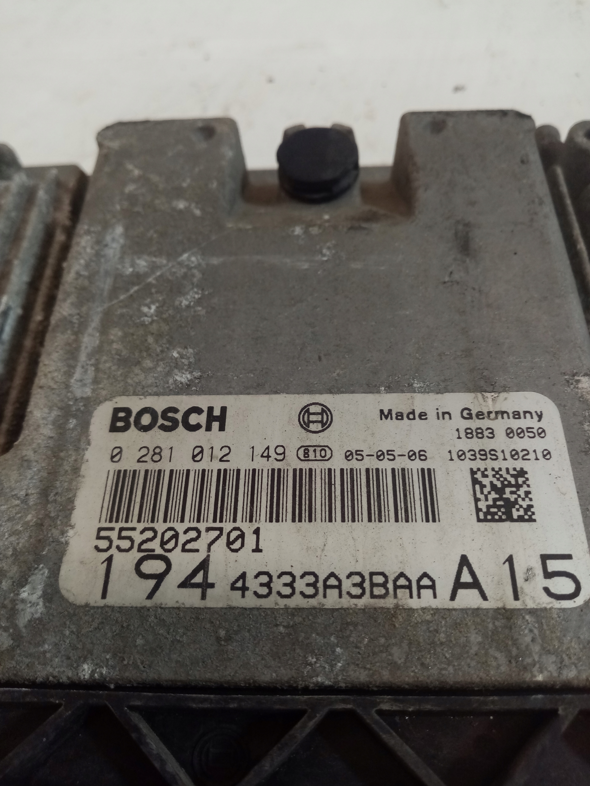 computer Motore Centralina FIAT CROMA 2 0281012149