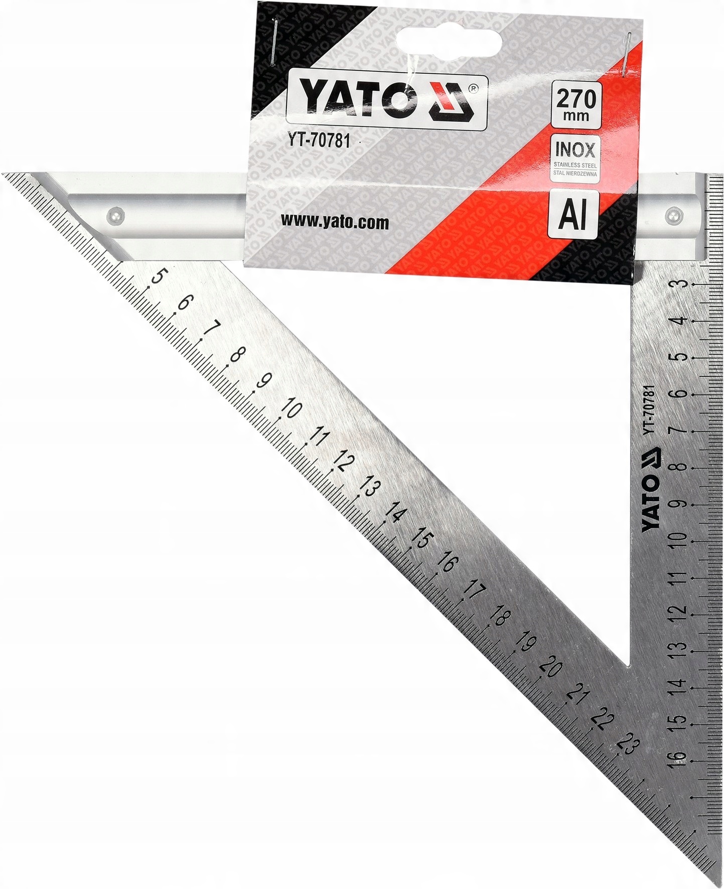 

Ekierka Metalowa 270 MM Ze Stopką YT-70781 Yato