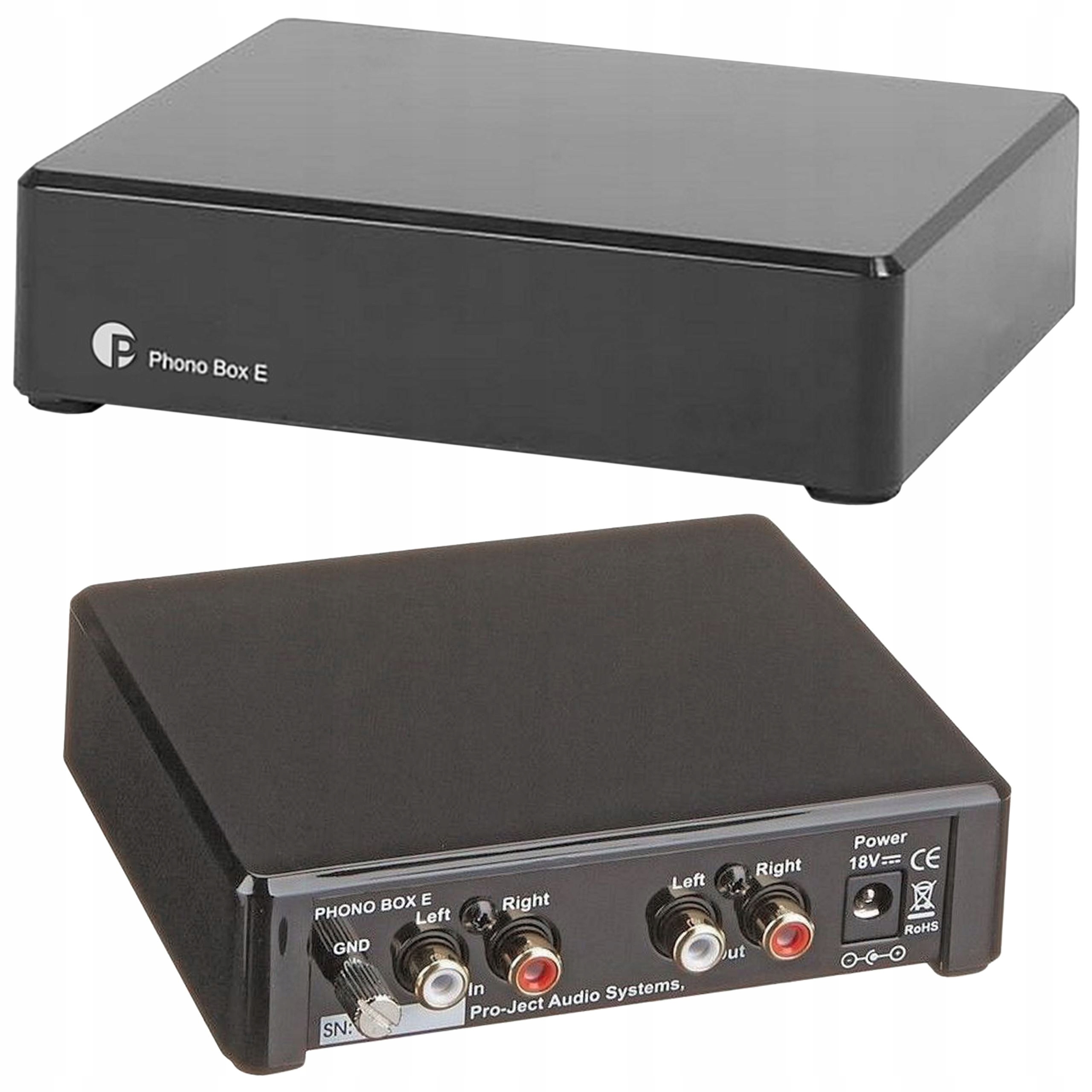 PRO-JECT PHONO BOX E PRZEDWZMACNIACZ GRAMOFONOWY Model Phono Box E