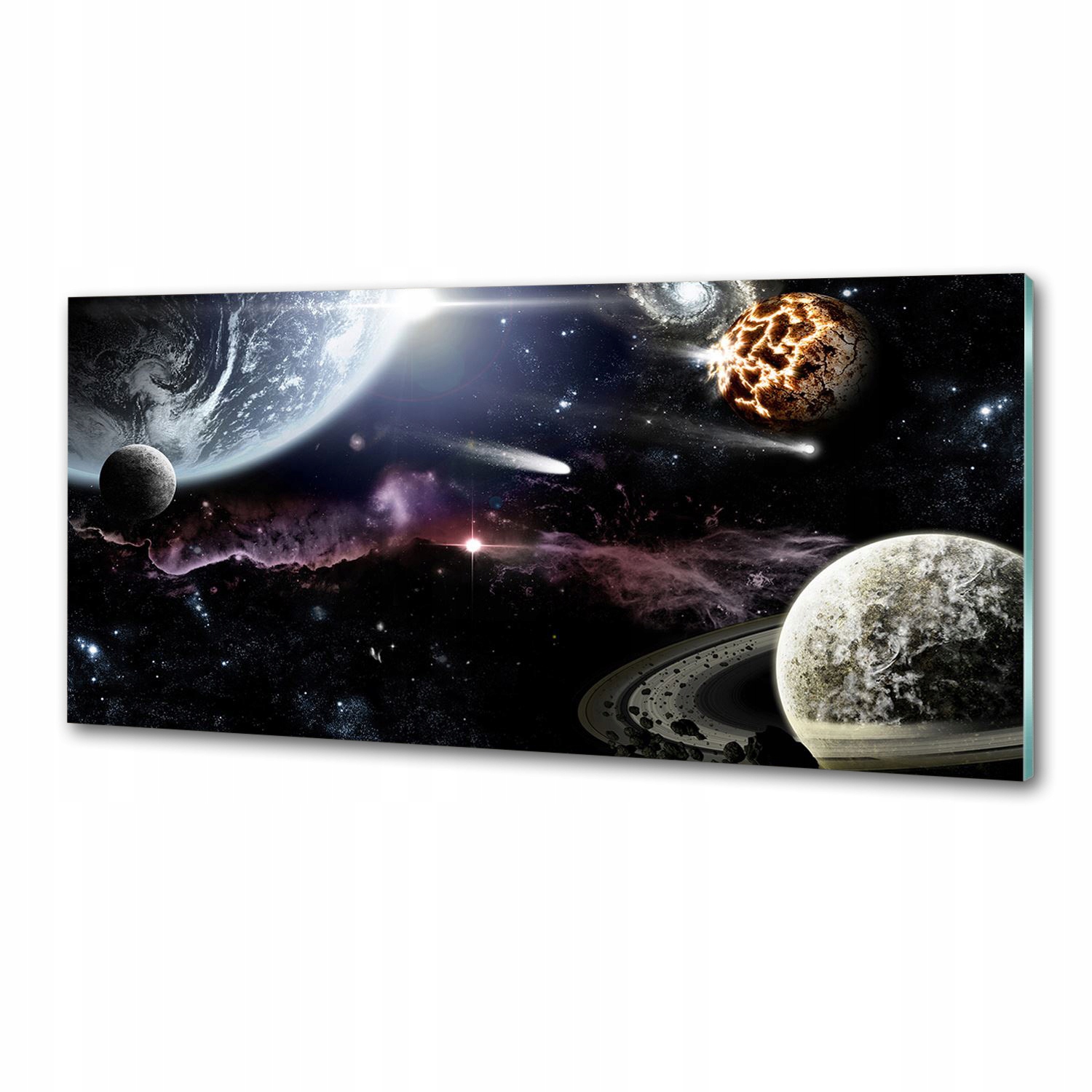 Panel medzi nábytkom v kuchyni Galaxia 125x50 Lepidlo