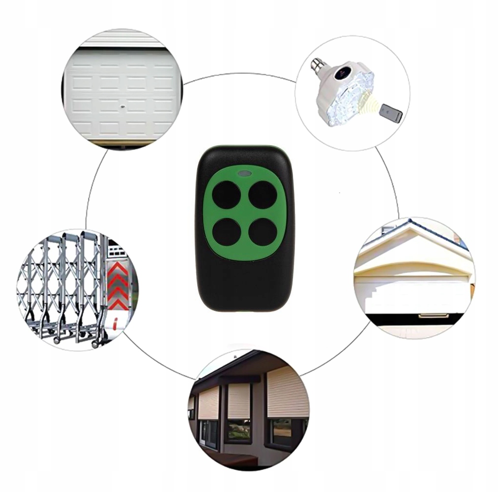 F&F PILOT-BRELOK 4 PRZYCISKOWY FW-KEY Seria F&Wave