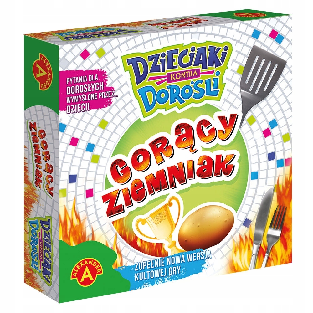 Gra planszowa Dzieciaki kontra Dorośli Gorący ziemniak Alexander