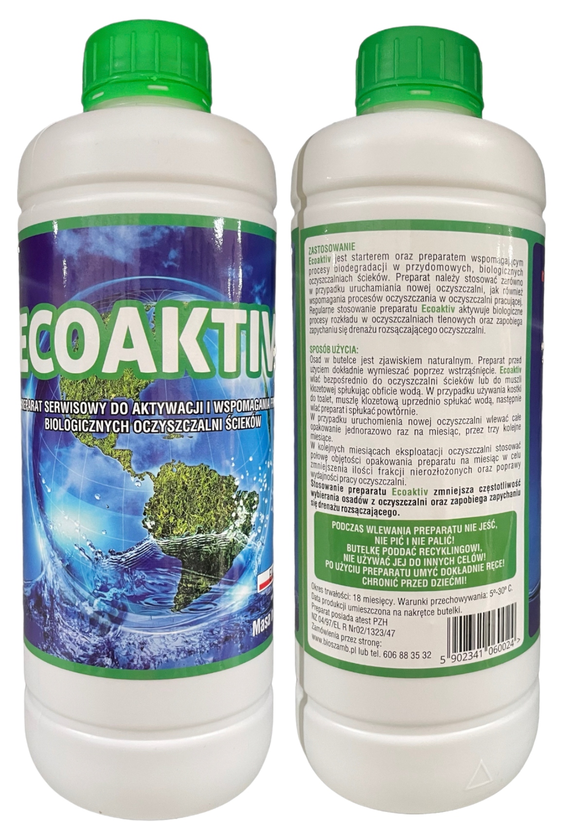 

Preparat Do Oczyszczalni Ecoactiv 1L Do Szamb Bio