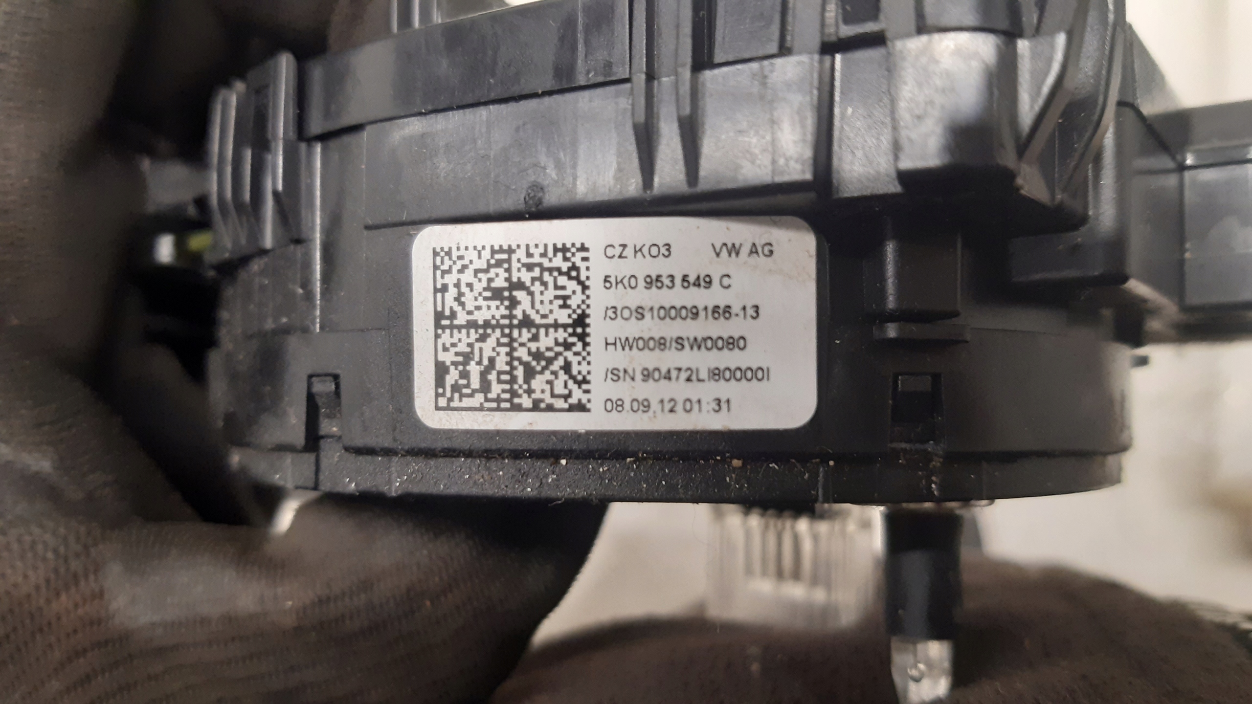 ring zwijak 5K0953549C VW Caddy