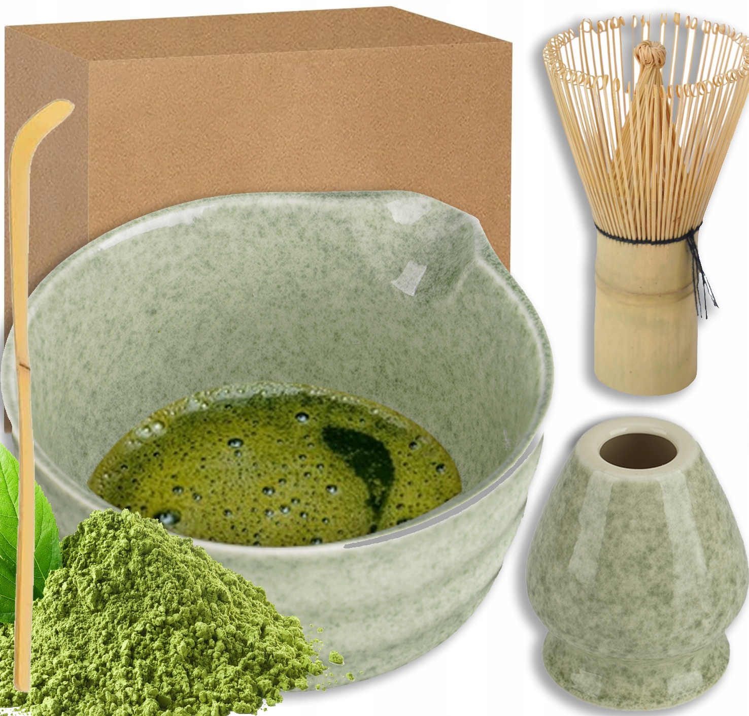Sada Na Přípravu Čaje Matcha, Nářadí, Odolná Keramika, Dárková Sada