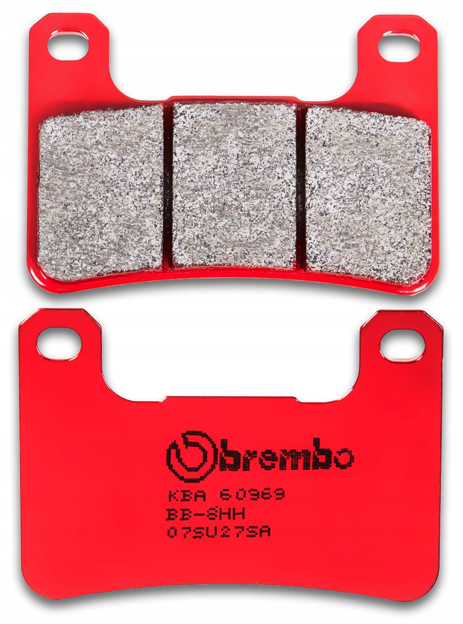 07SU27SA - ГАЛЬМІВНІ КОЛОДКИ BREMBO ДЛЯ SUZUKI GSX-R 600 2004-10