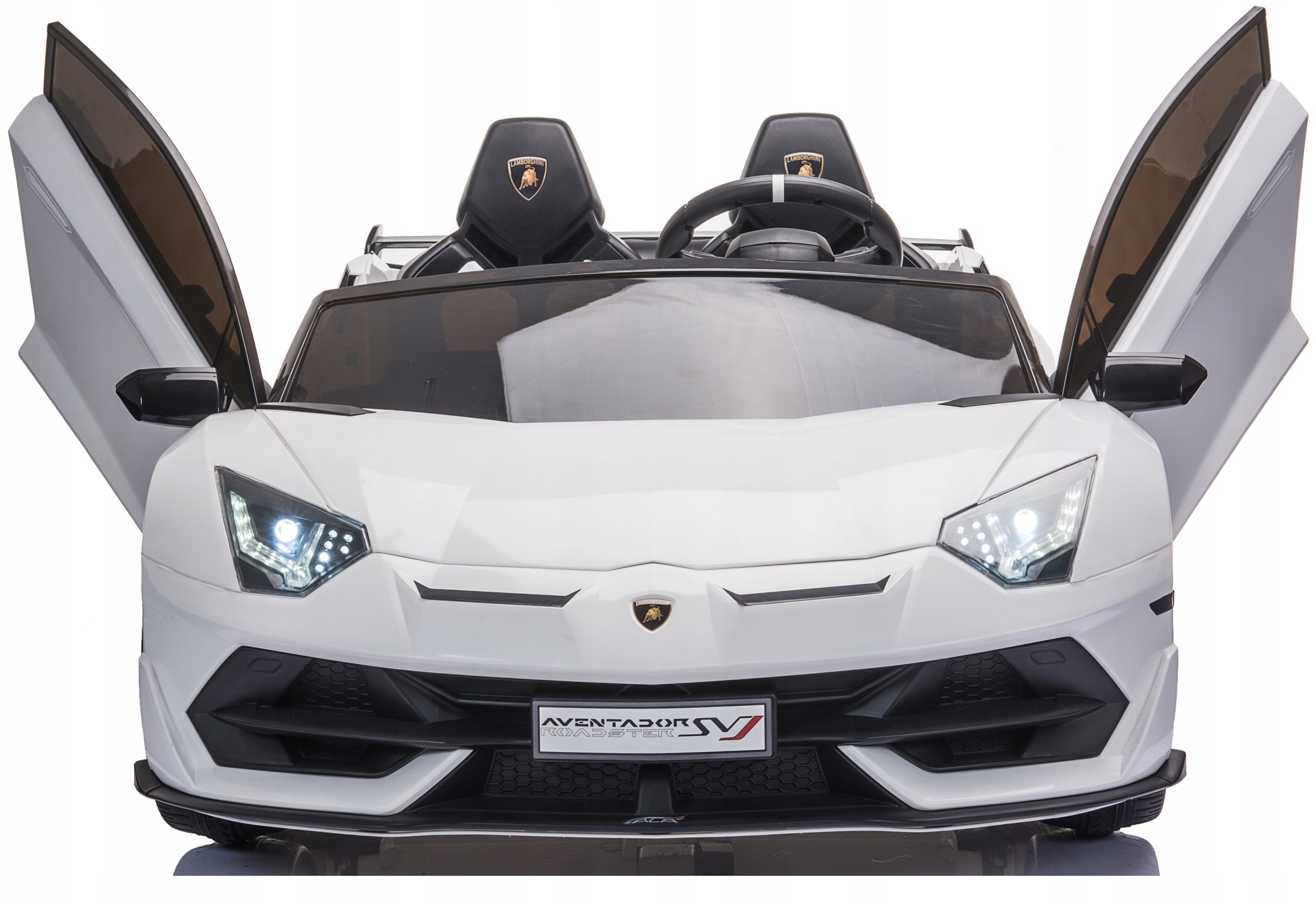 Lamborghini Svj 2-osobowy na akumulator funkcja Drift pilot mp3 24V 400WAT