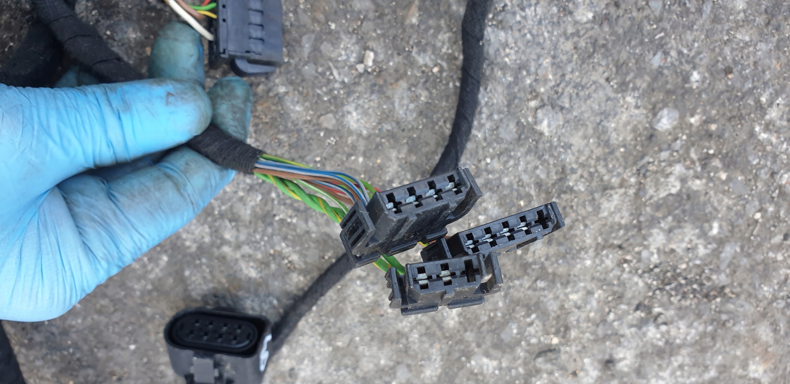 bundle wiring door left front AUDI A6 C5 4B0 OE EU