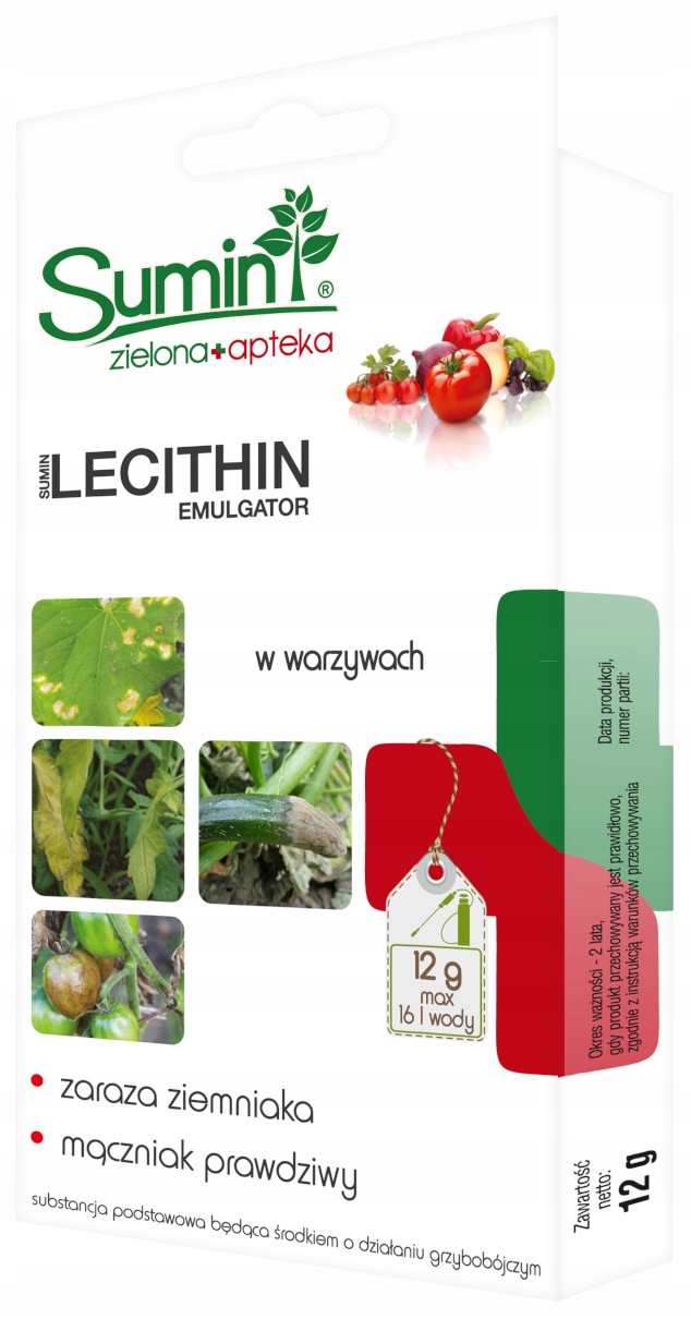 

Sumin Lecithin grzybobójczy warzywa mączniak 12 g