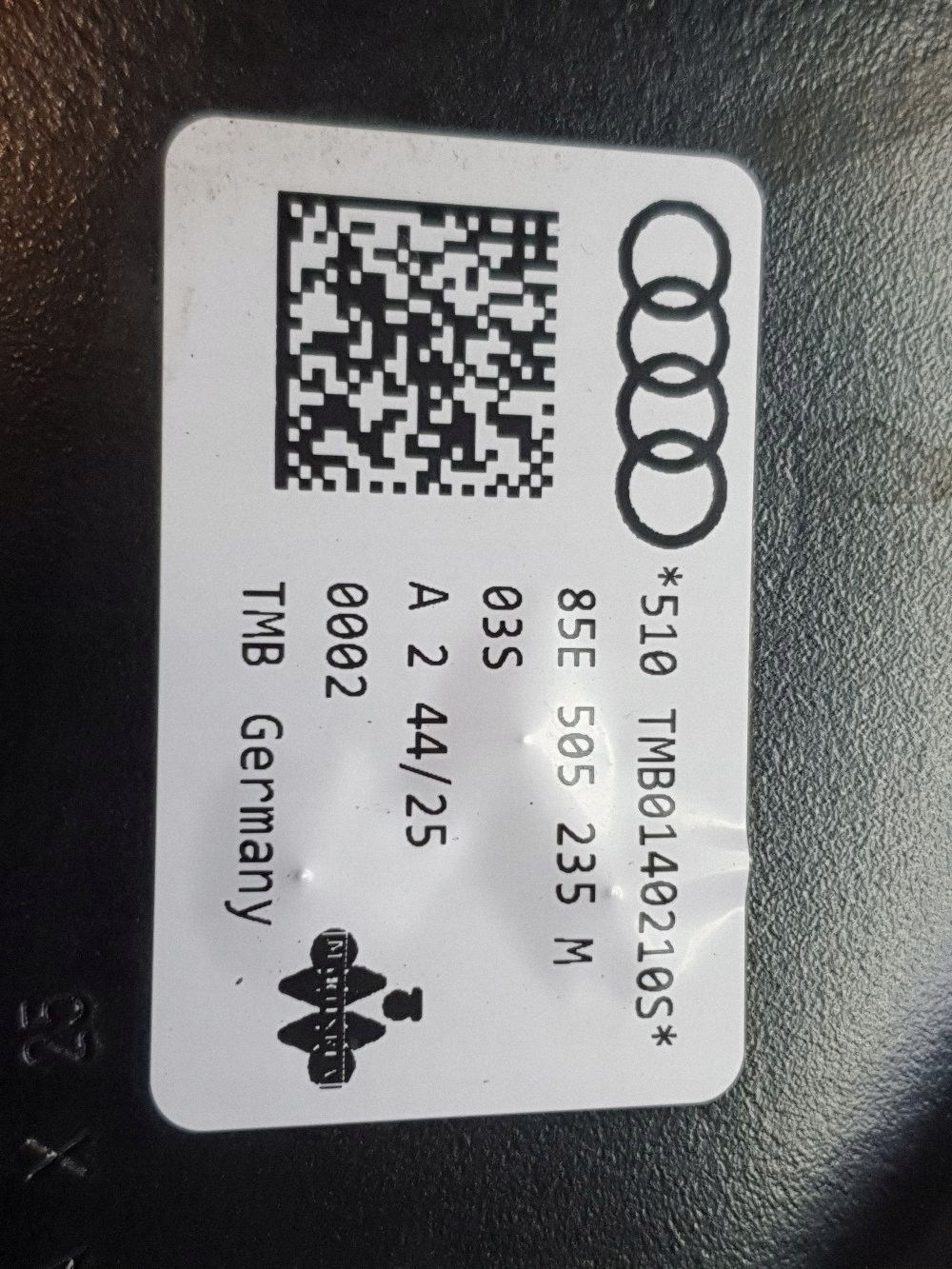 Audi Q6 e-tron nápravnice výztuha nápravnice zadní 85E505235M