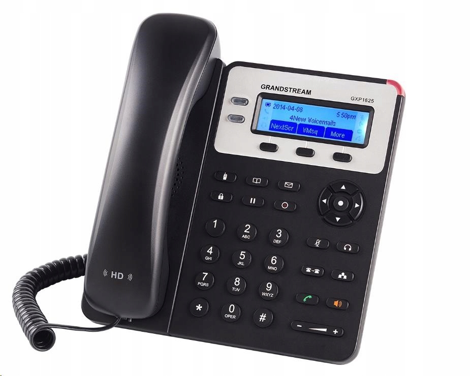 Grandstream GXP1625 [VoIP telefón 2x Sip účet, Hd audio, 3 programy…