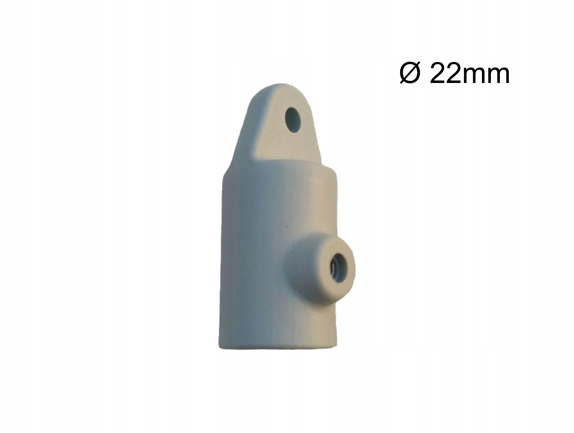 Baldachim Bimini Końcówka do Rury 22mm Szara