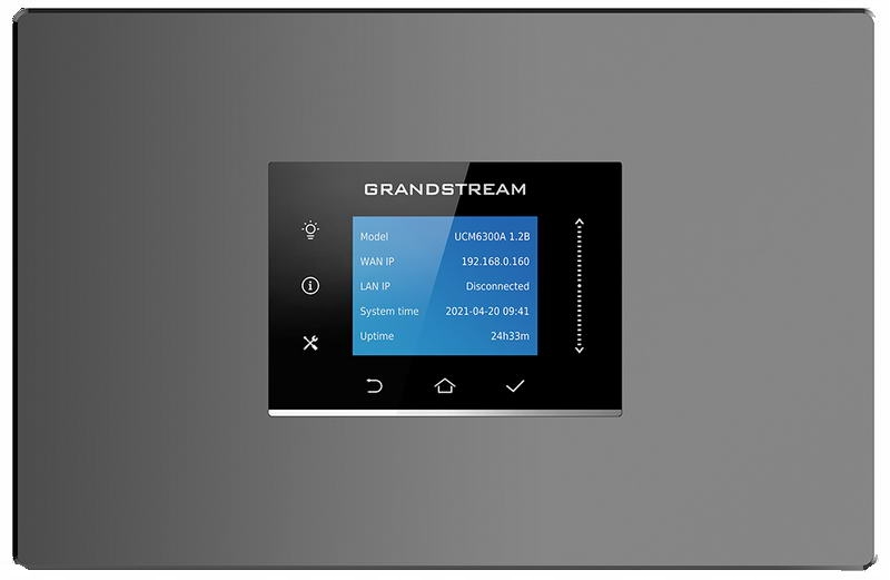 Grandstream UCM6300 Audio VoIP Pbx, 250 užív., 50 súb. hov., audiokonf.…