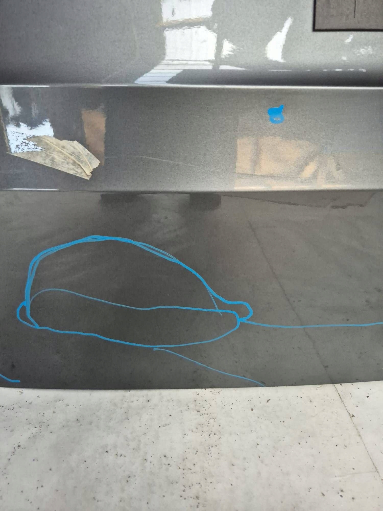 VW CADDY IV 4 20-> trunk door boot rear part rear