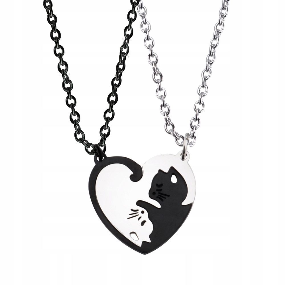 

Naszyjnik Przyjaźni Best Friends Yin Yang Komplet