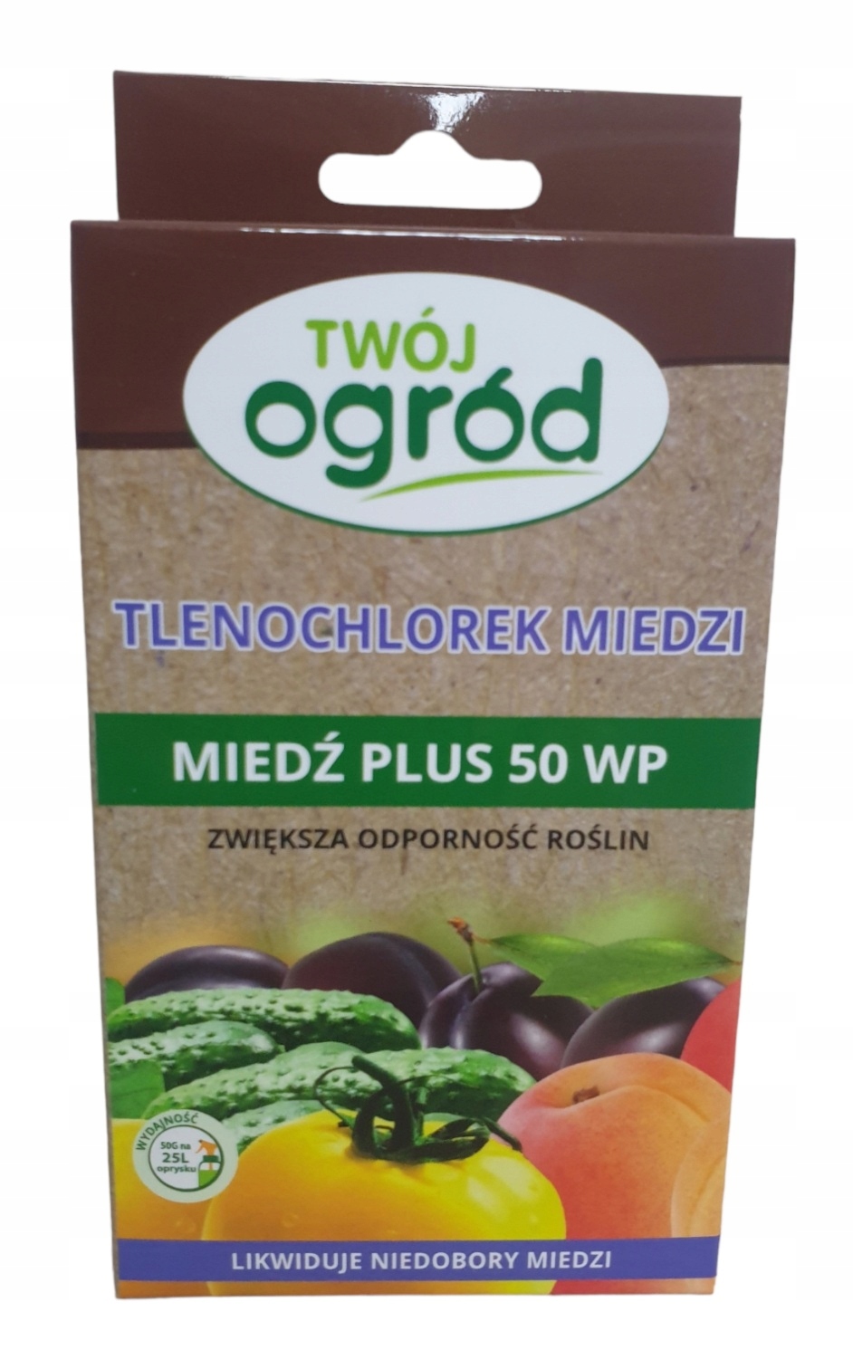 

Miedzian Plus środek grzybobójczy 50 Wp 50g oprysk