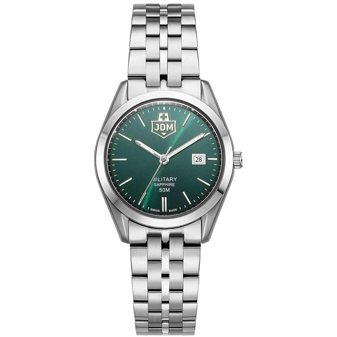 Dámské hodinky Jdm Military JDM-WL024-01 stříbrné