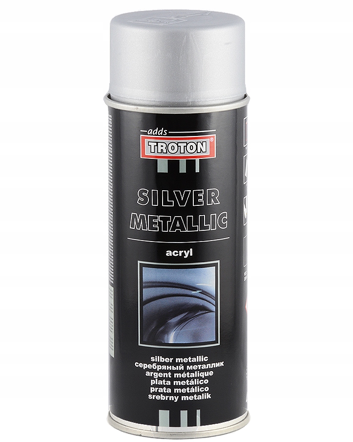 

Troton spray akryl lakier Srebrny Metalik 400 ml