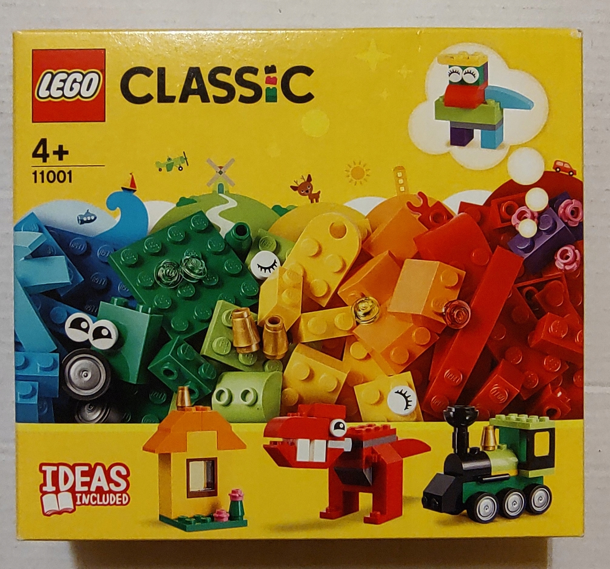 LEGO CLASSIC 11001 - KLOCKI + POMYSŁY