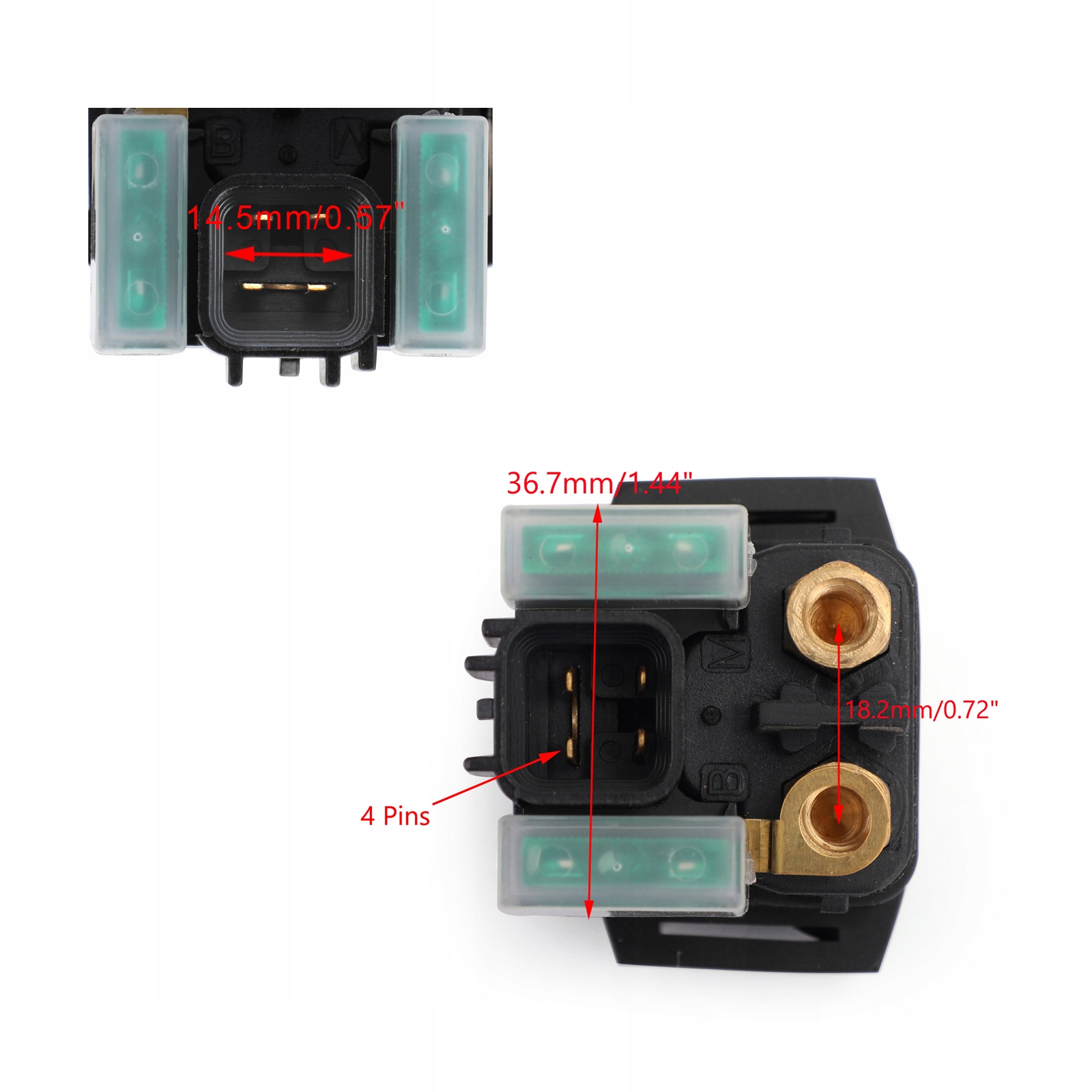 Przekaźnik rozrusznika dla YAMAHA RAPTOR 250 08-12 Producent bez marki