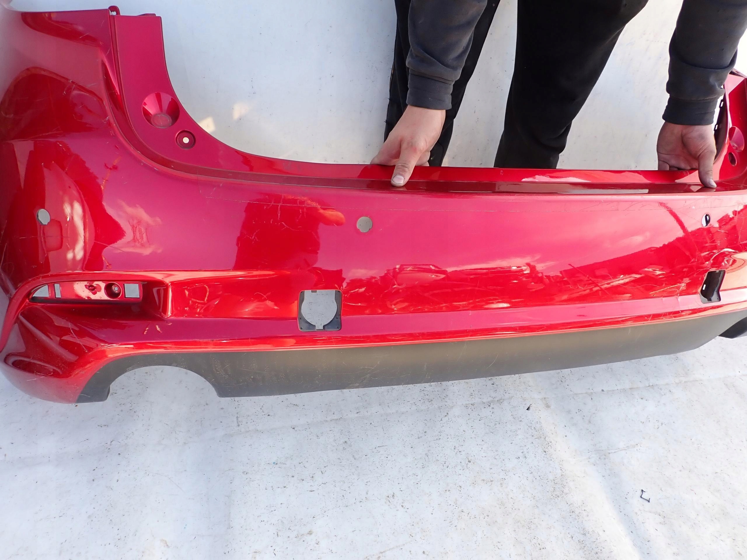 MAZDA 3 III HB LIFT 17-> bumper rear part rear PDC