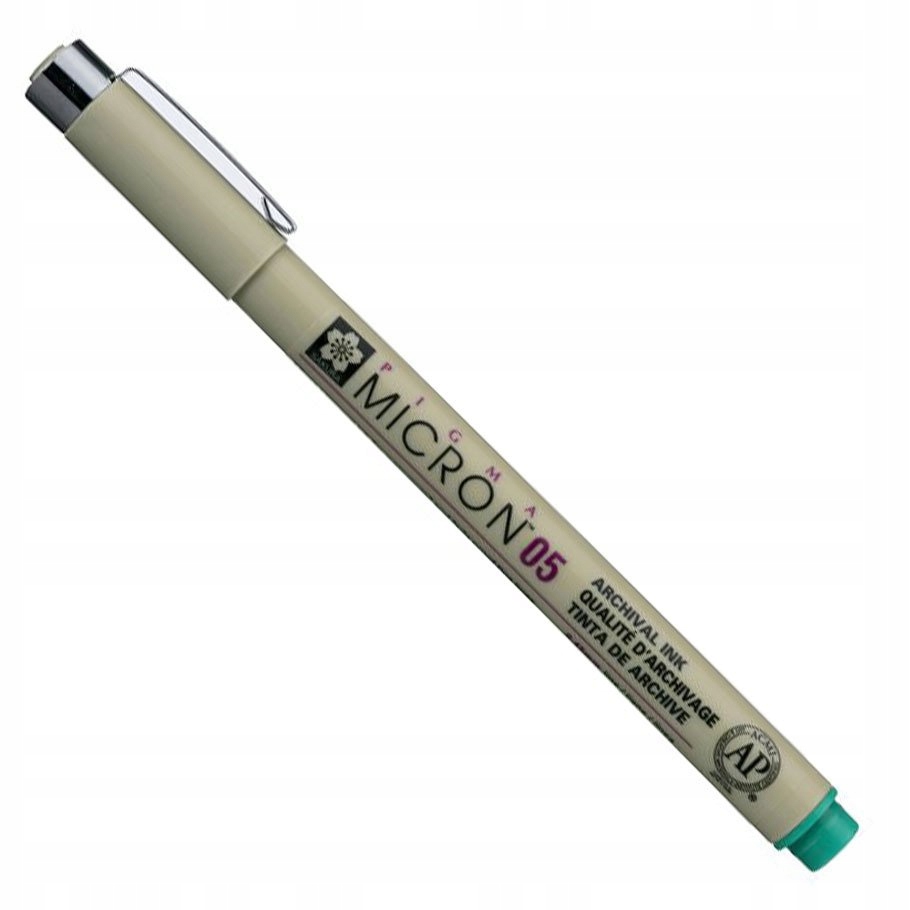 

Cienkopis Pigma Micron 05 Green 0,45mm zielony