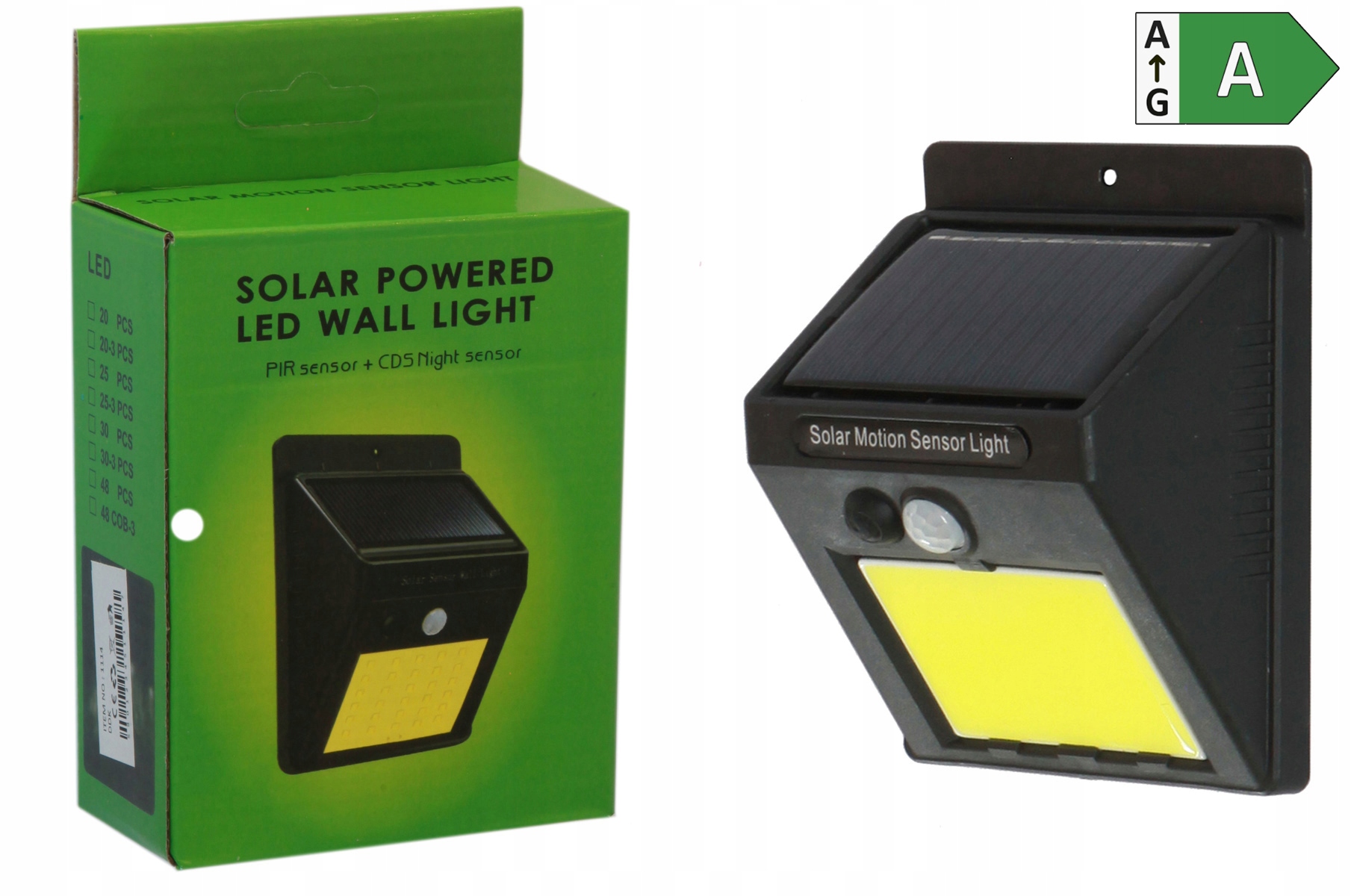 

Lampa Solarna 20LED Z Czujnikiem Zmierzchu I Ruchu