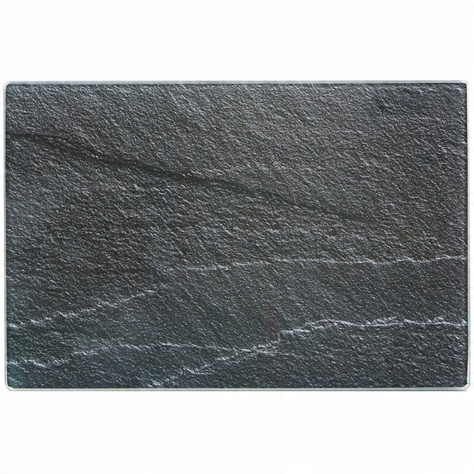 

Deska Do Krojenia Szklana Nadruk łupek 30x20 cm
