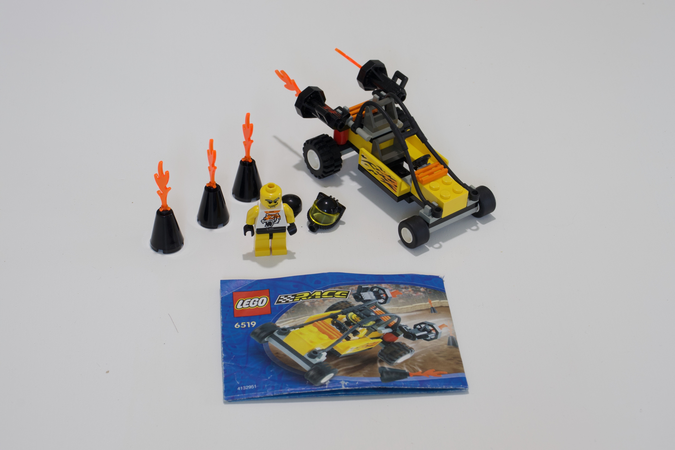 Lego System Race 6519 Turbo Tiger Marka LEGO