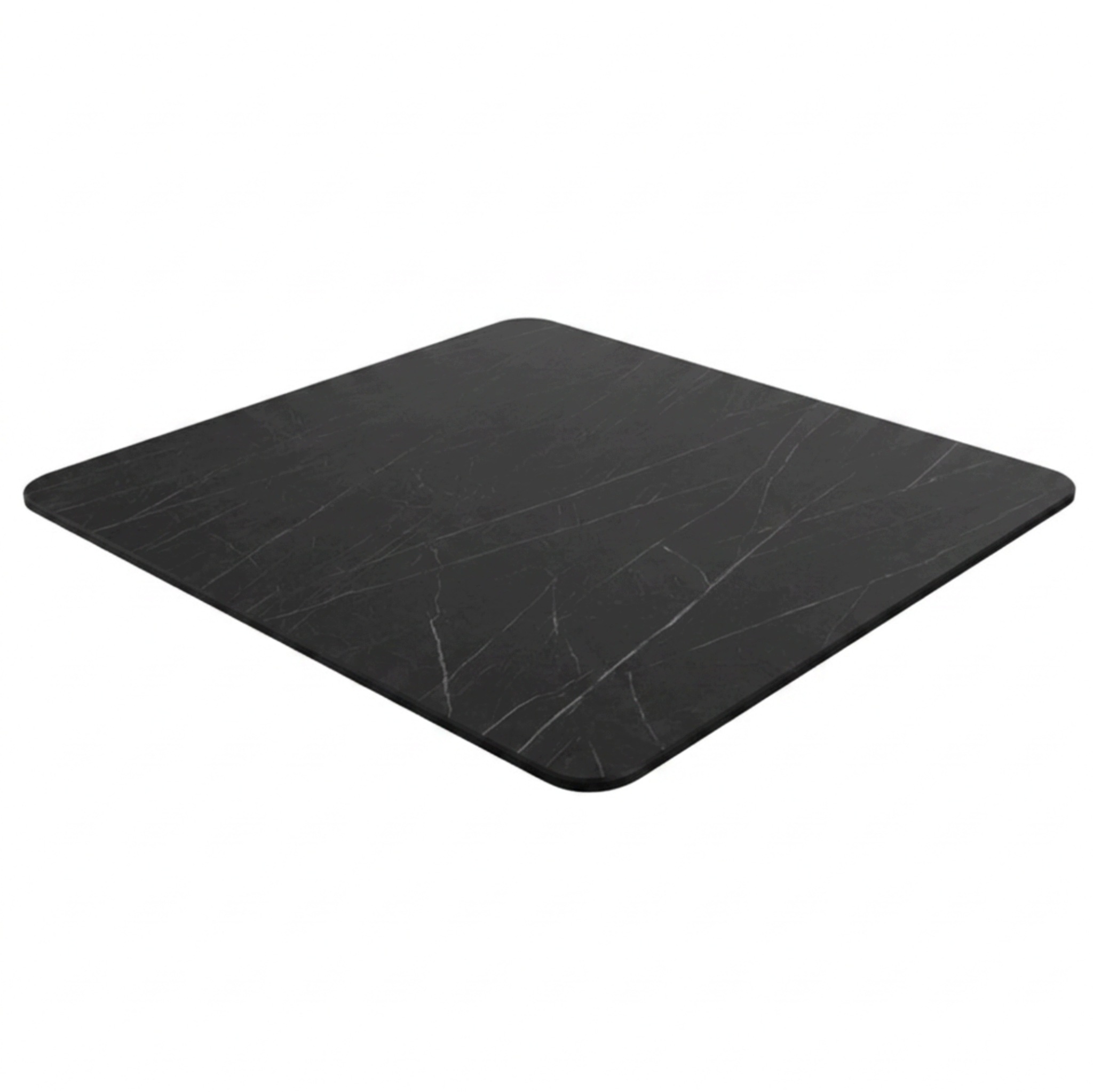 Blat Compact 80X80X1,2 cm Czarny Marmur