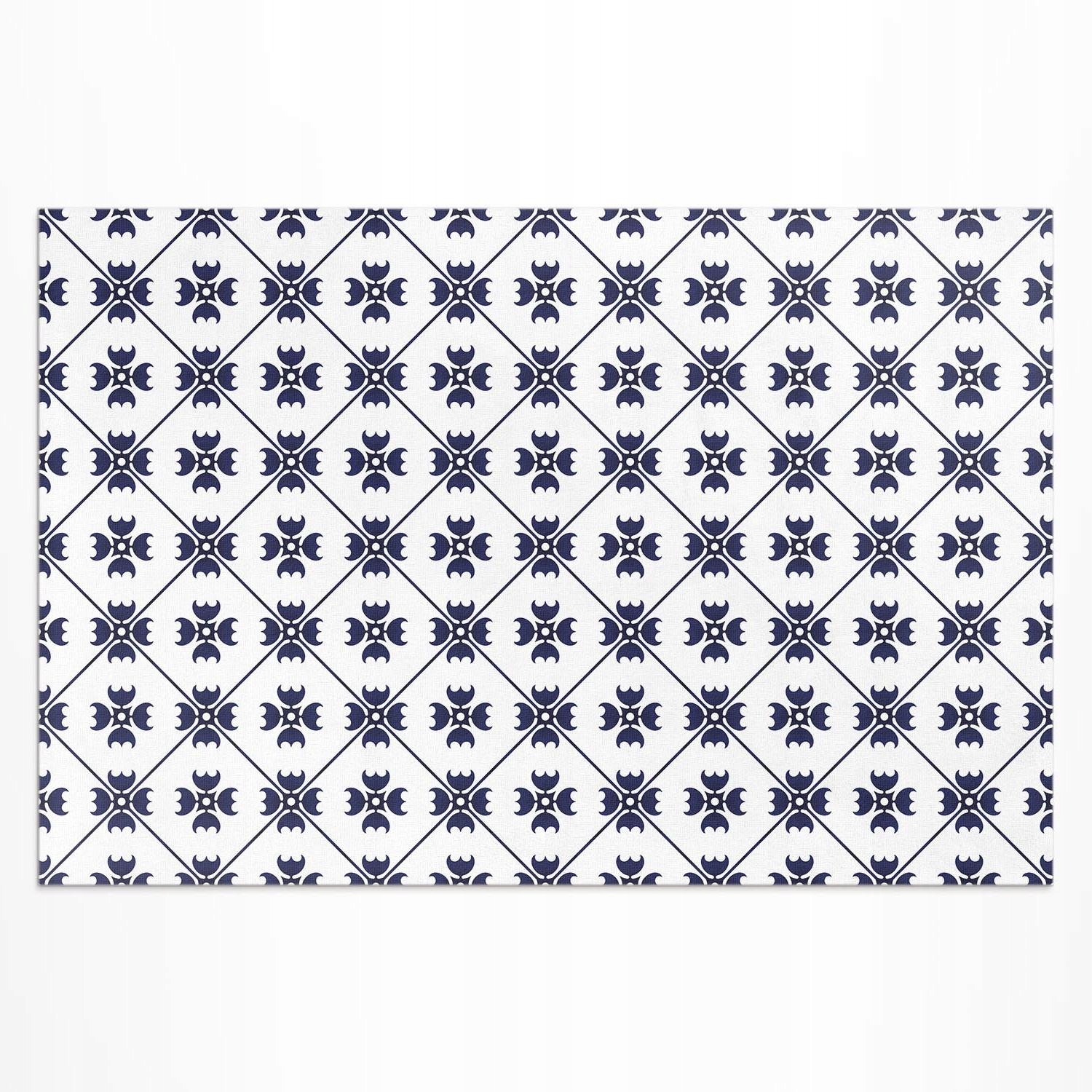 Koberec koberec Voděodolný Uv Dekorativní mozaika ozdobné dlaždice 60 x 90 cm