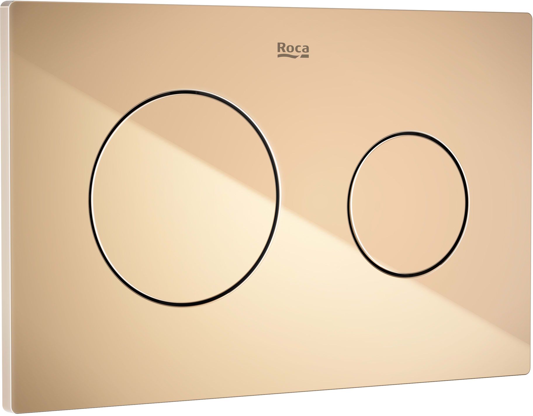 Pl 10 One dvojité tlačítko růžové zlato Roca A8901890RG