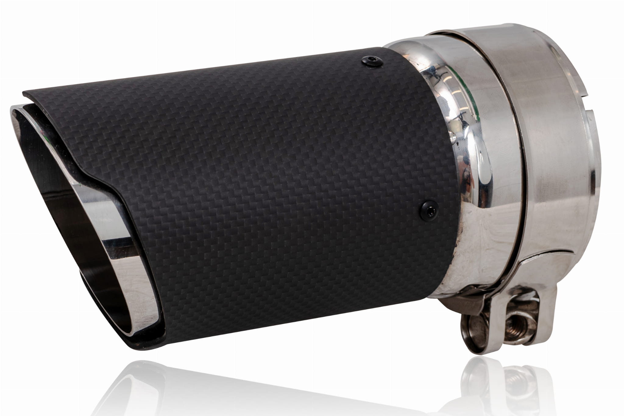 Univerzální Koncovka Výfuku 74-79 MM 3" Karbonová