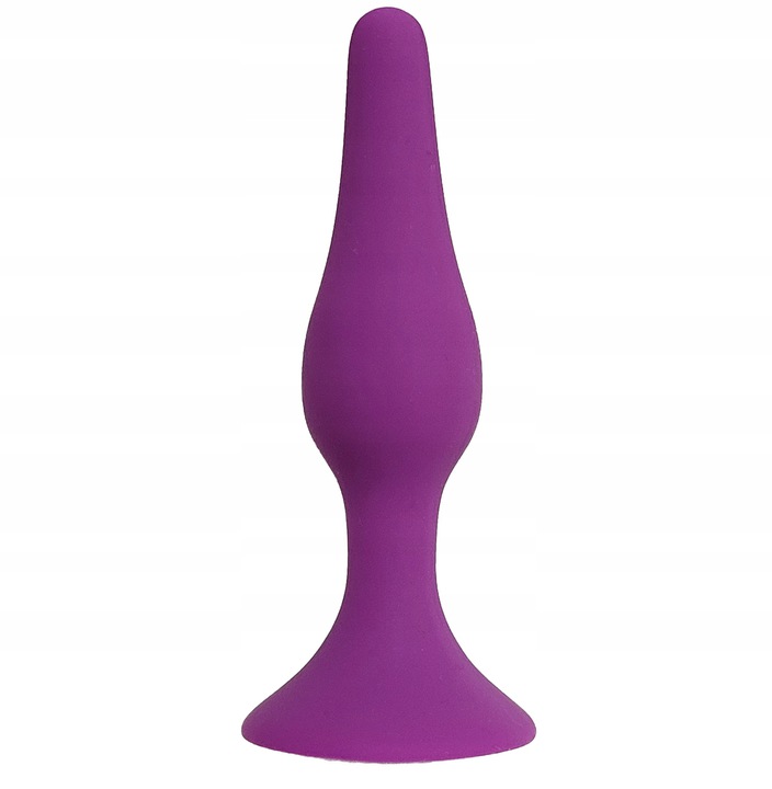

Silkonowy Korek Analny Plug 10.5CM Przyssawka