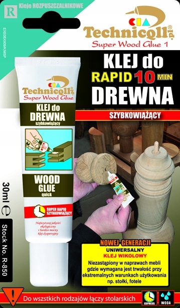 KLASYCZNY KLEJ DO DREWNA RAPID TECHNICQLL R-850