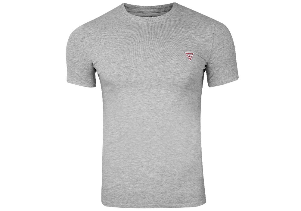 

Guess Koszulka Męska T-shirt Cn Ss Tee Grey r. L
