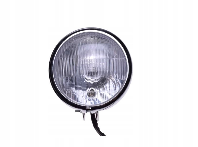 Przedni reflektor Chopper 12V4W/121V S2 35/35W Producent ItalyRacing