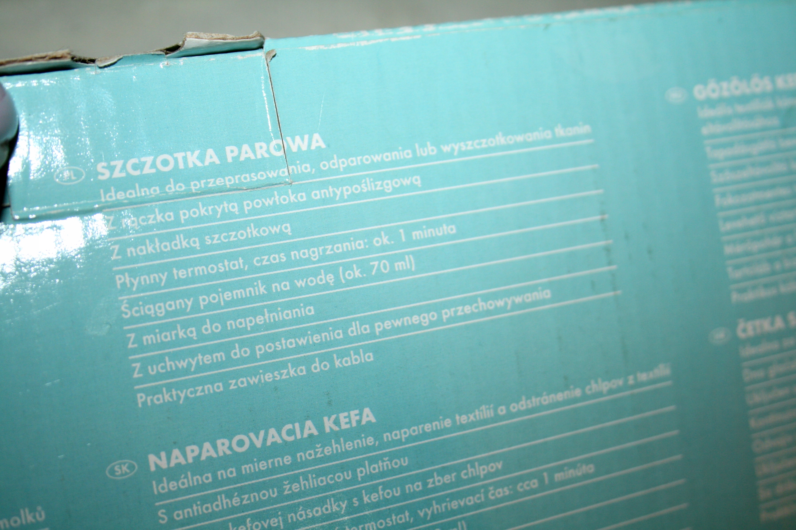 SZCZOTKA PAROWA STEAM BRUSH LERVIA Moc 1000 W