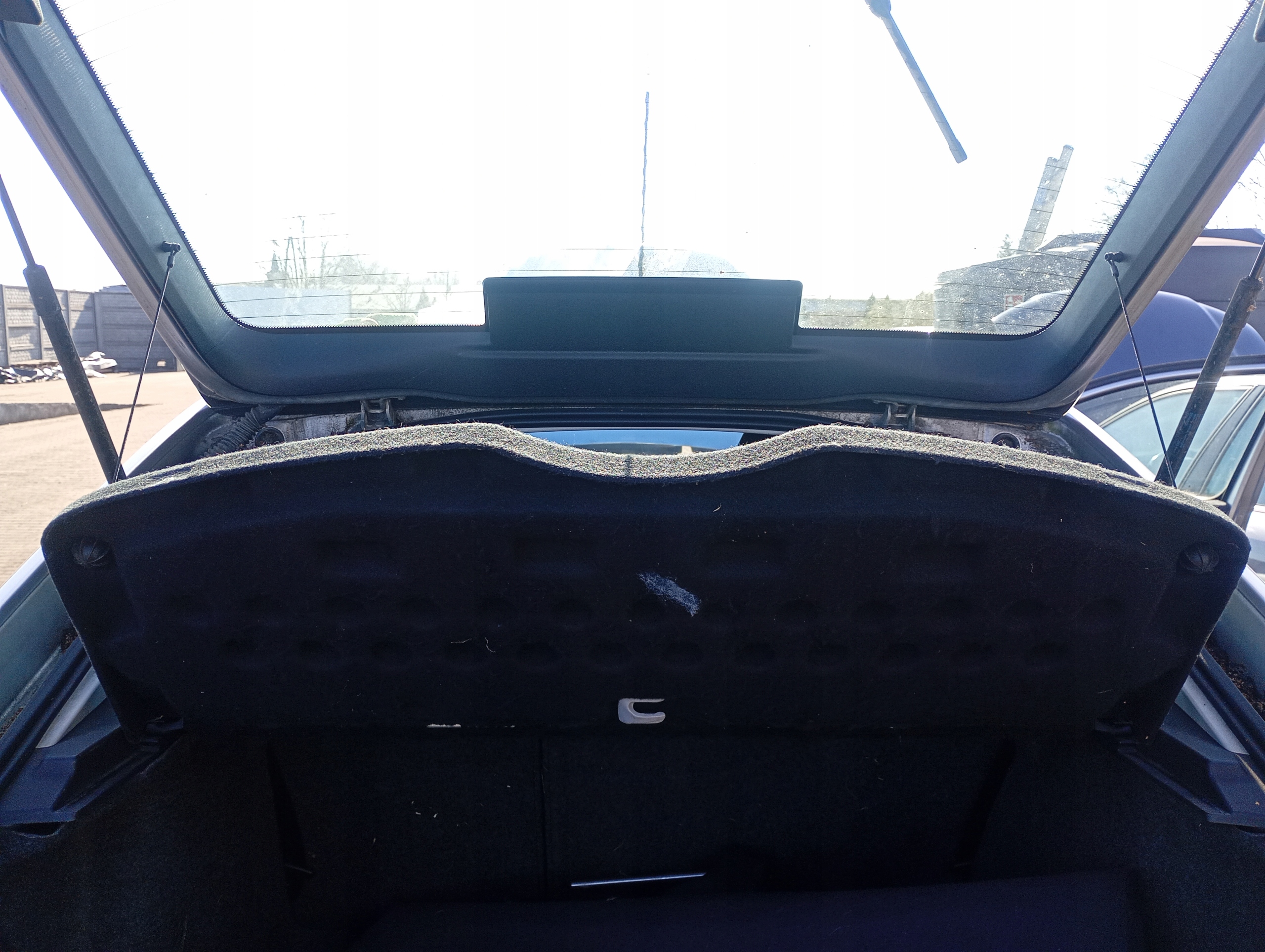 Skoda Octavia II 2 04-10 plato boot rear rear part