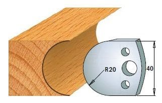 Nože pro hlavy Hss 40x4 mm 690.131 Cmt