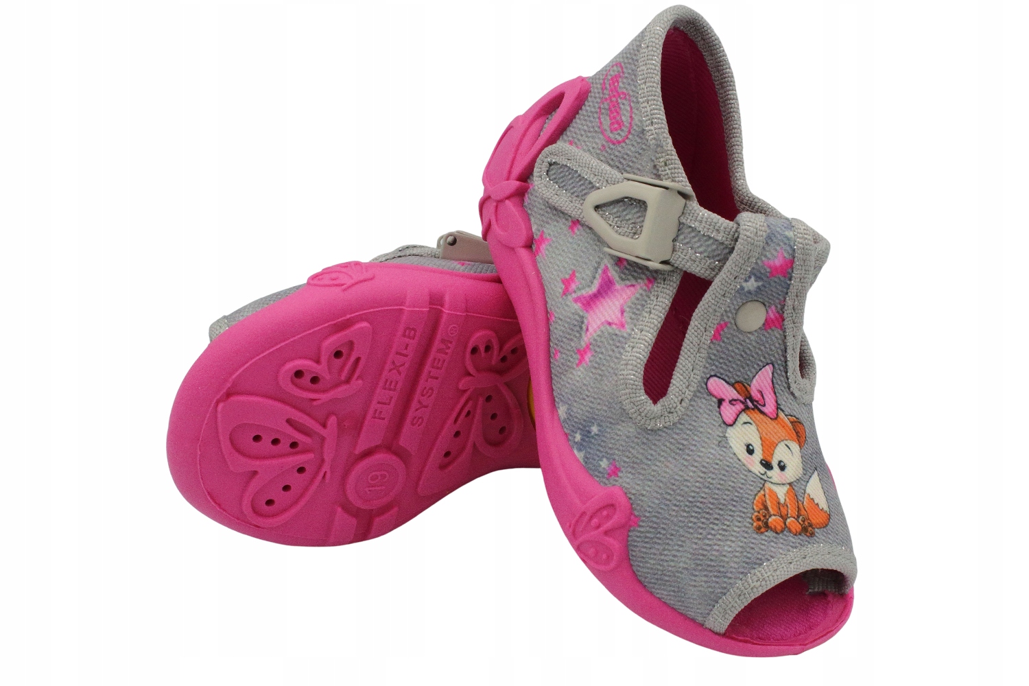 BEFADO KAPCIE SANDAŁY 213P137 zapinka LISEK r22