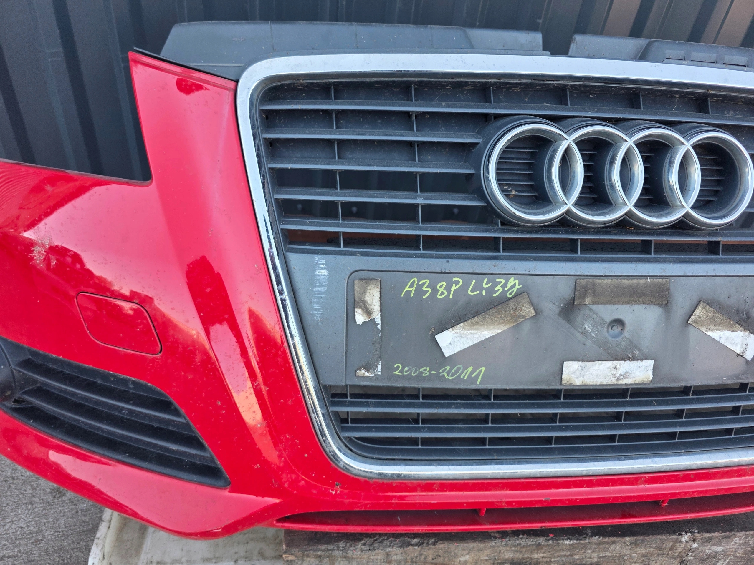 bumper front AUDI A3 8P LIFT 2008-2011 LY3J complete !!!