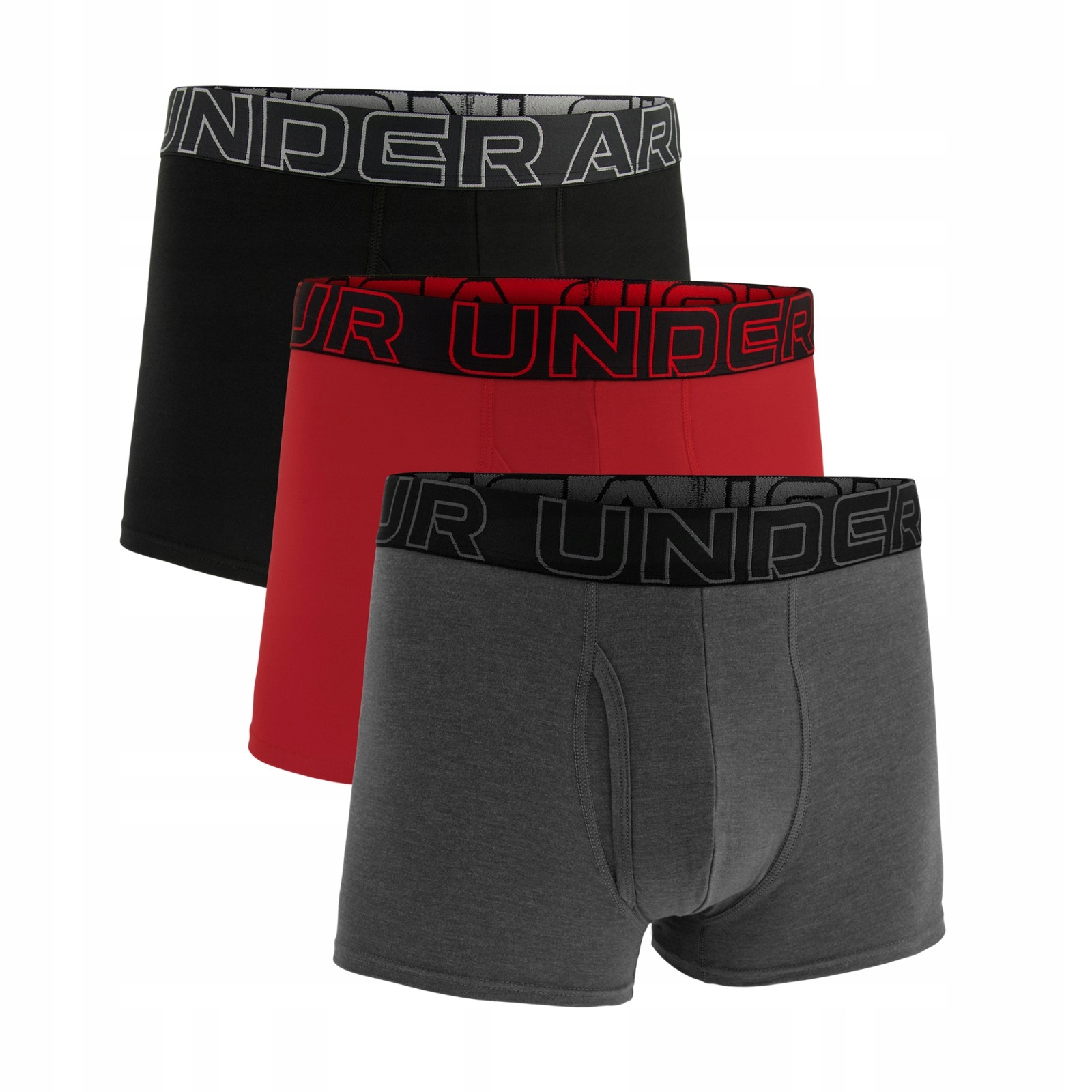 Boxerky, tanga, slipy Under Armour Ua Perf Cotton 3in-GRY