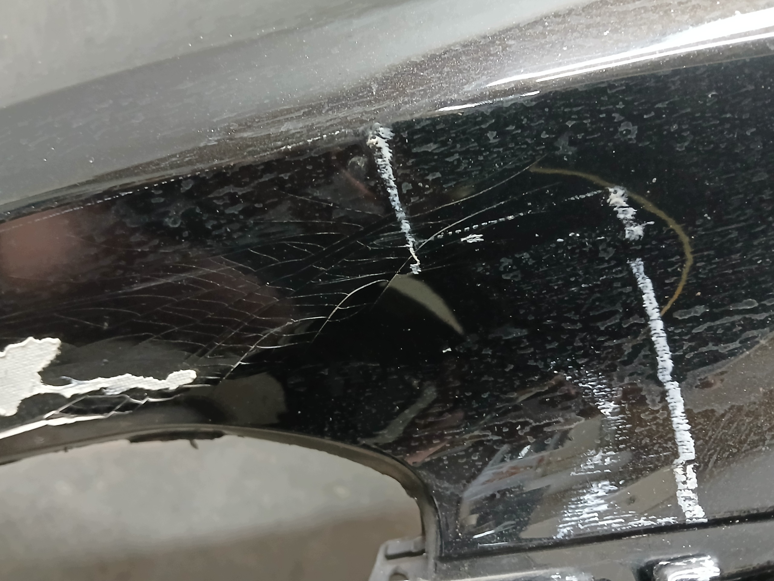 bumper front MERCEDES S class s-class W223 A223 AMG