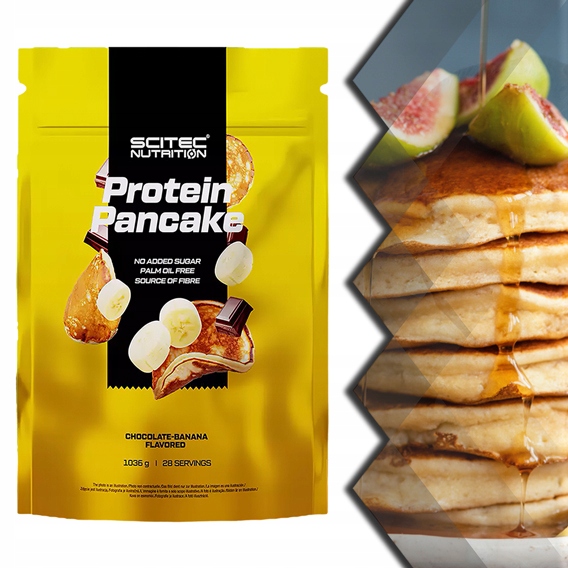 SCITEC Protein Pancake 1036g Wysokobiałkowa Mieszanka 29g Białka Bez Cukru — 4